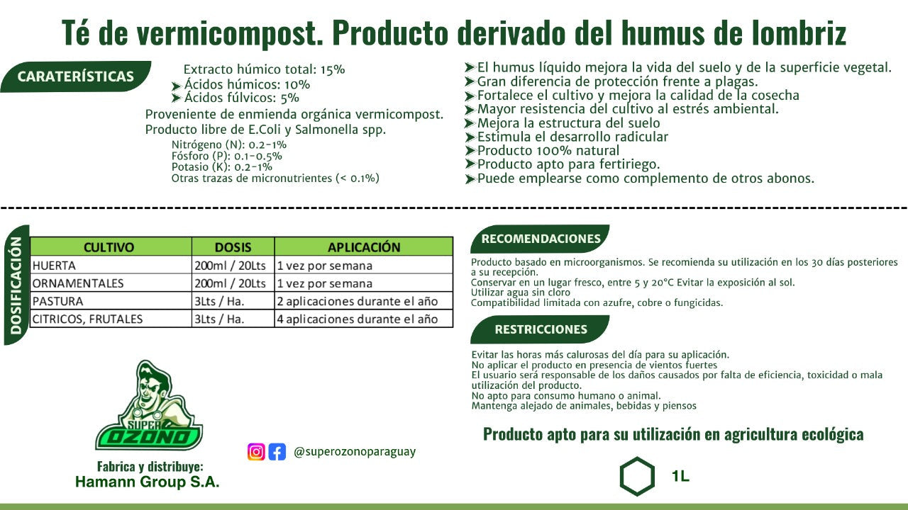 Super Humus 1 Litro