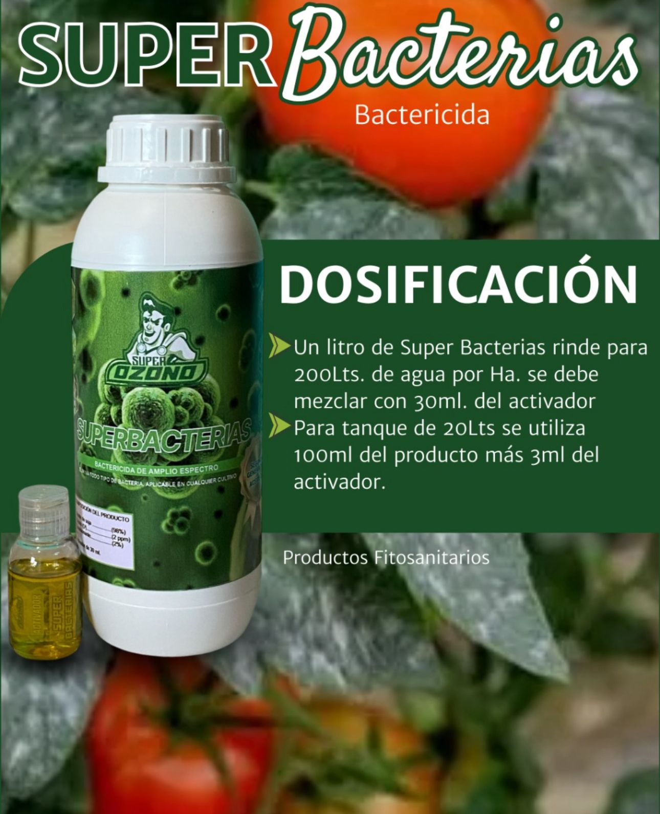 Super Bacterias 1 Litro